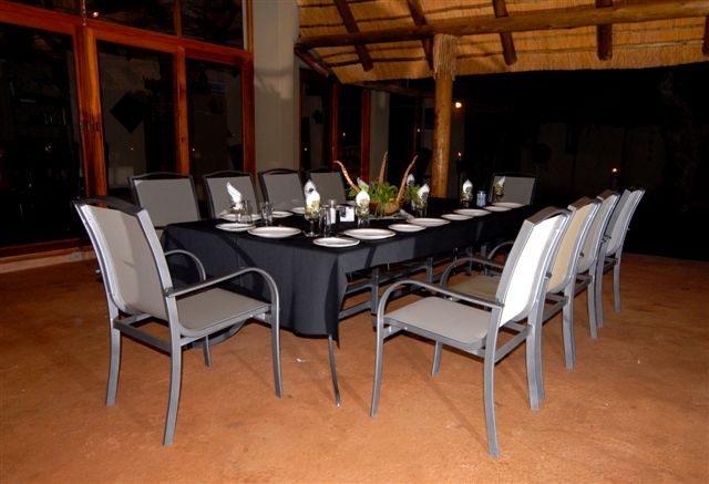 Outside Dining Area